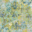 Tapete Jardin Polipropileno Azul-verde abstracta