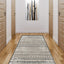 Alfombra bohemia sala antiderrap 2.5x6.5ft