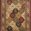 Alfombra sala dormitorio 8x11pies diseño oriental no pelusa