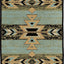 Alfombra área 2'3"x3'3" Ébano