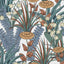 Papel tapiz bohemio floral autoadhesivo 17.5x393.7"