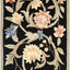 Alfombra lana francesa 1'8x2'6 estilo campestre