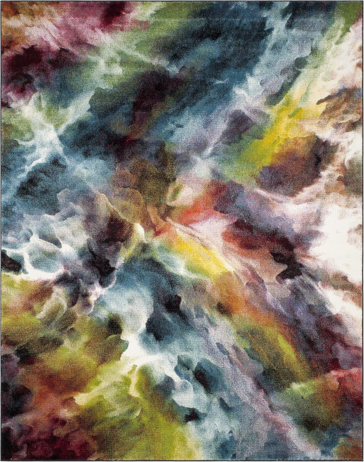 Alfombra 9x12ft Galaxy Collection sala multicolor