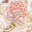 Pantalla floral para lámpara de tambor 16x16pulg E27