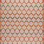 Alfombra exterior lavable 9x12ft marfil y naranja