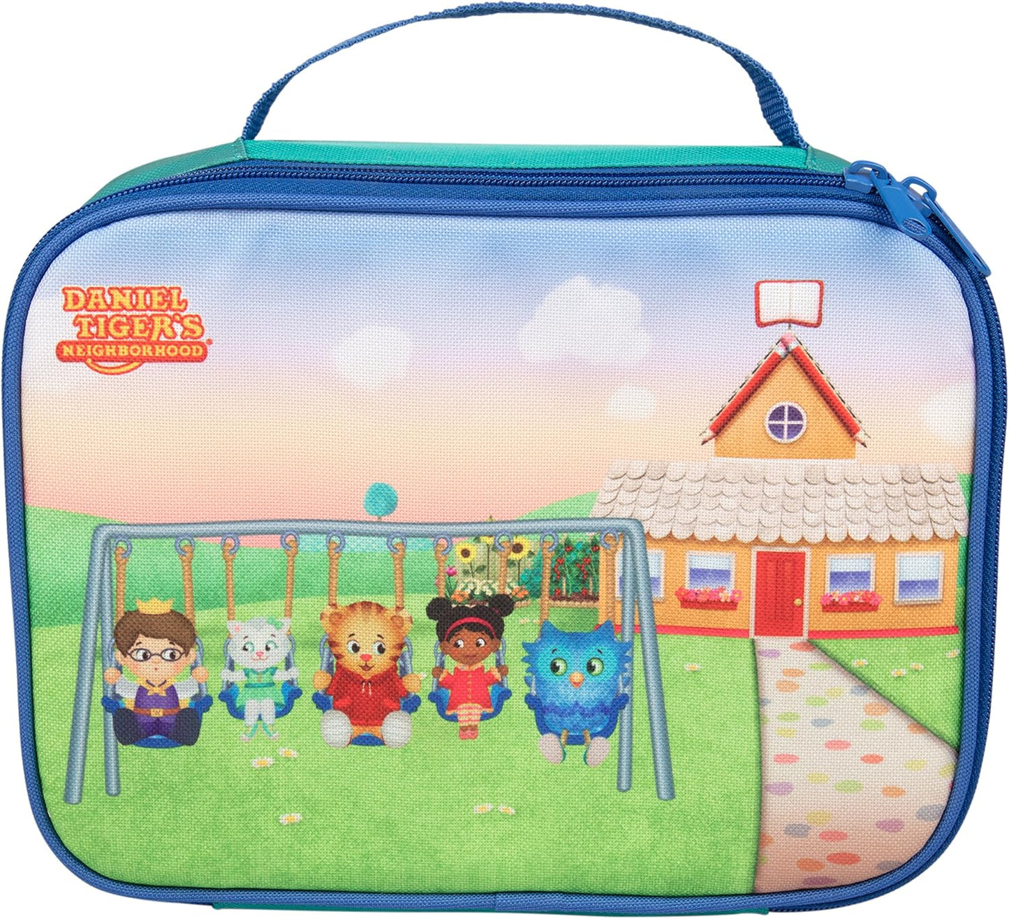 Funda aislante almuerzo reutiliz. con bolsillo malla