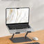 Soporte laptop ajustable ergonómico para pc 10-15.6pulg negro
