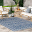 Tapete Amanecer 10x13ft Color Azul