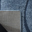 Alfombra pasillo 2ft3pulg x21ft azul claro 1.2pulg grosor