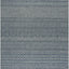 Alfombra decorativa impermeable 9x12ft gris y azul marino