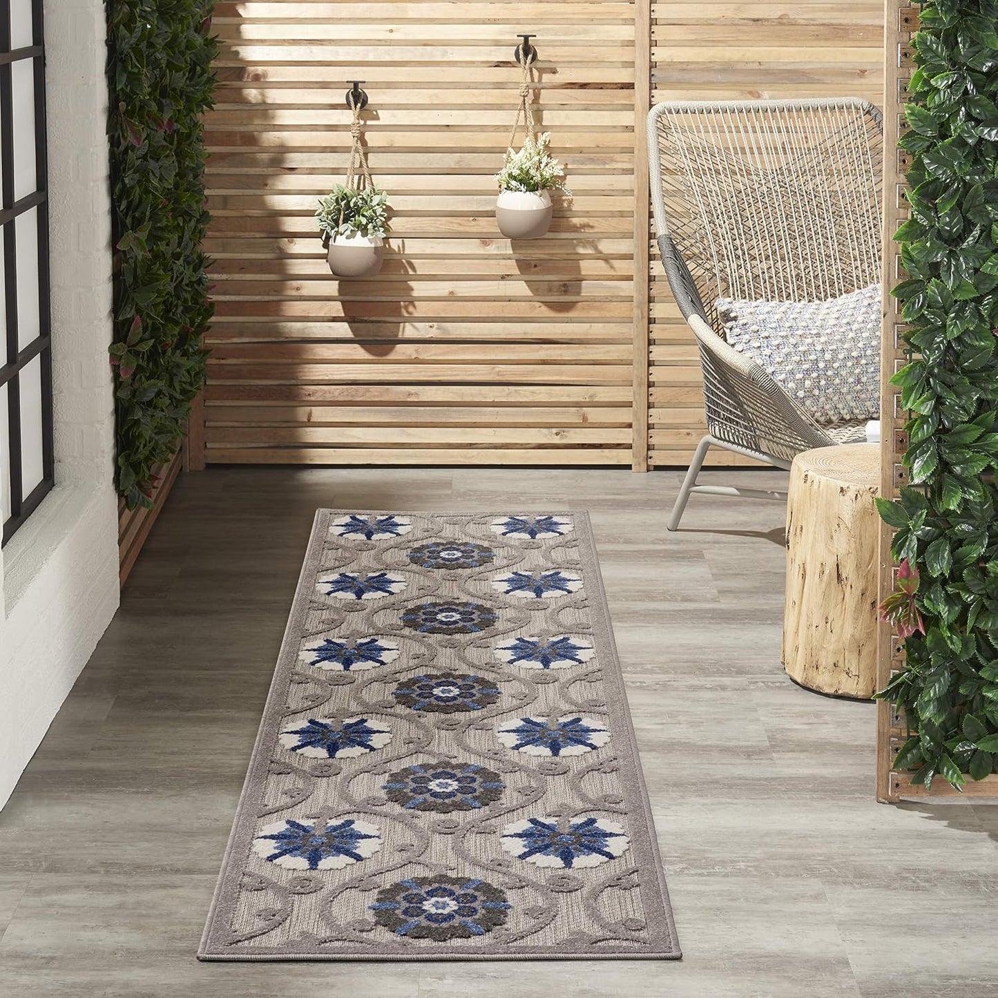 Alfombra 2'3"x8' para dormitorio sala comedor cocina