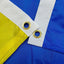 Bandera Ucrania doble cara 3x5 poliéster latón