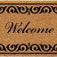 Felpudo Breaux 24x36pulg natural/negro