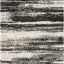 Alfombra decorativa 2'3x5' gris abstracto