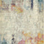 Tapete abstracto moderno multiárea polipropileno beige