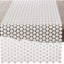 Camino mesa encaje calado 16x120pulg marfil