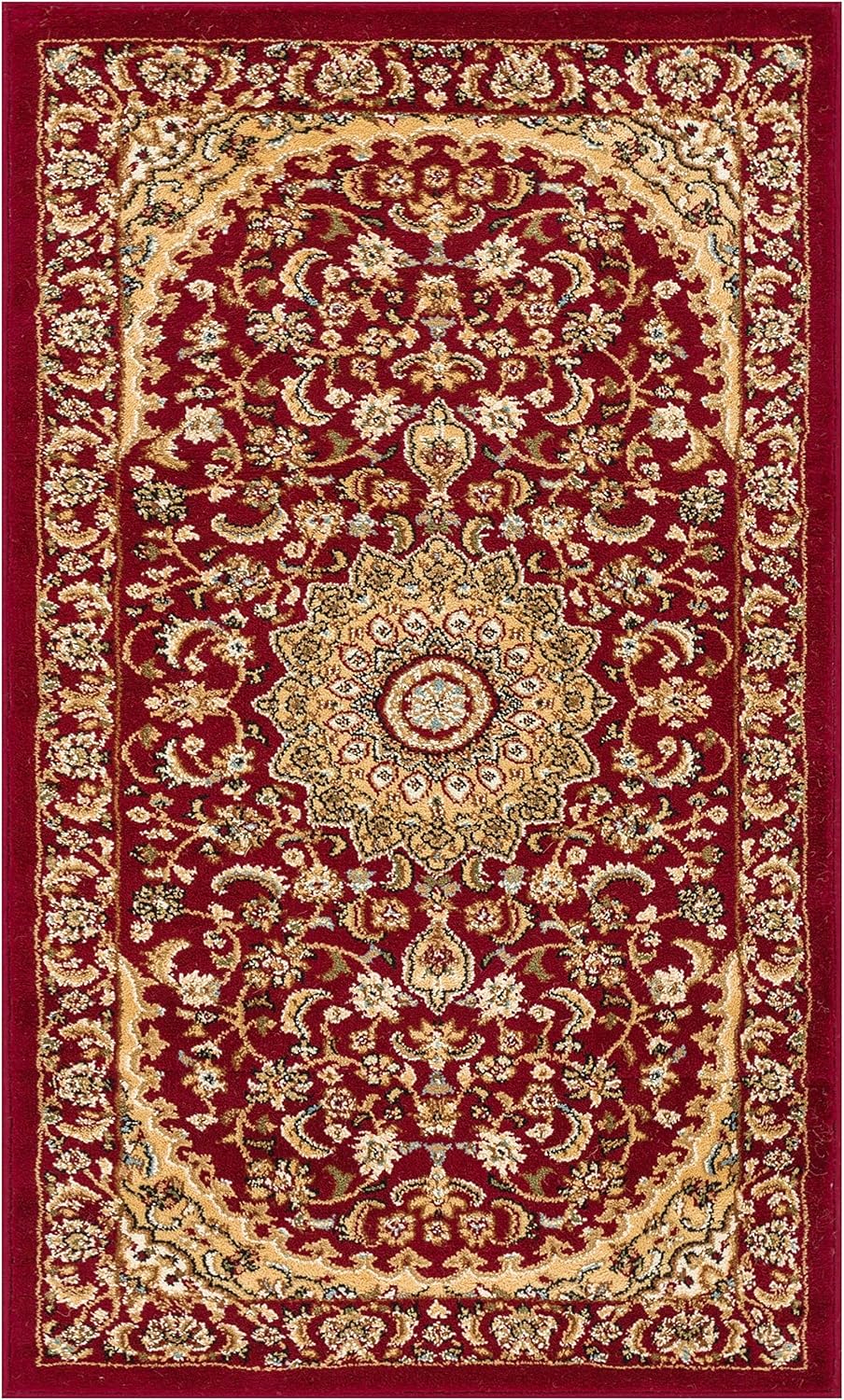 Alfombra medallón sultán negro oriental sala comedor