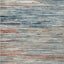 Alfombra decorativa guijarro multicolor 2'8"x4" gris