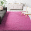 Alfombra 9x12ft color rosa 2pulg sala comedor