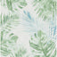 Alfombra lavable exterior 5'3x7'6 verde azulado BAR590X