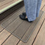 Tapete metal puerta entrada impermeable resistente 18.5x31