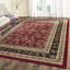 Alfombra 9x12 Lyndhurst Rojo y Negro Diseño Oriental
