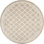 Alfombra interiores exteriores gris claro beige
