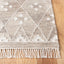 Alfombra decorativa 2x3ft lana tribal entrada sala