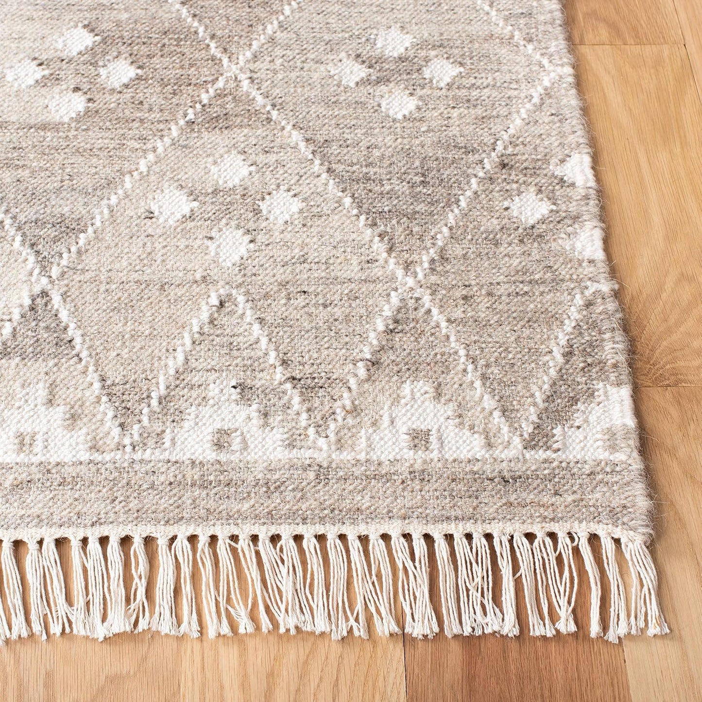 Alfombra decorativa 2x3ft lana tribal entrada sala