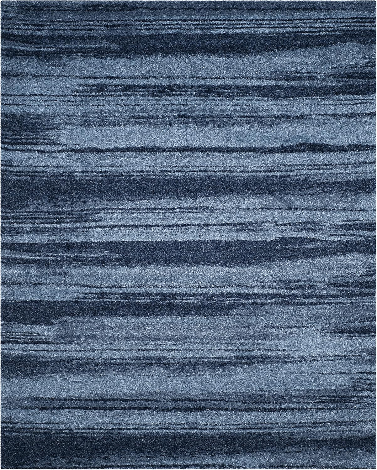 Alfombra área 8x10ft diseño abstracto moderno azul claro