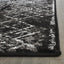 Alfombra Adirondack 2'6x4' color negro y plateado