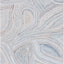 Alfombra decorativa 4x6ft beige y azul lana hecha a mano