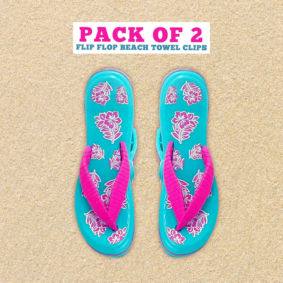 Clips para toallas playa correa rosa paquete 2 soporte seguro silla